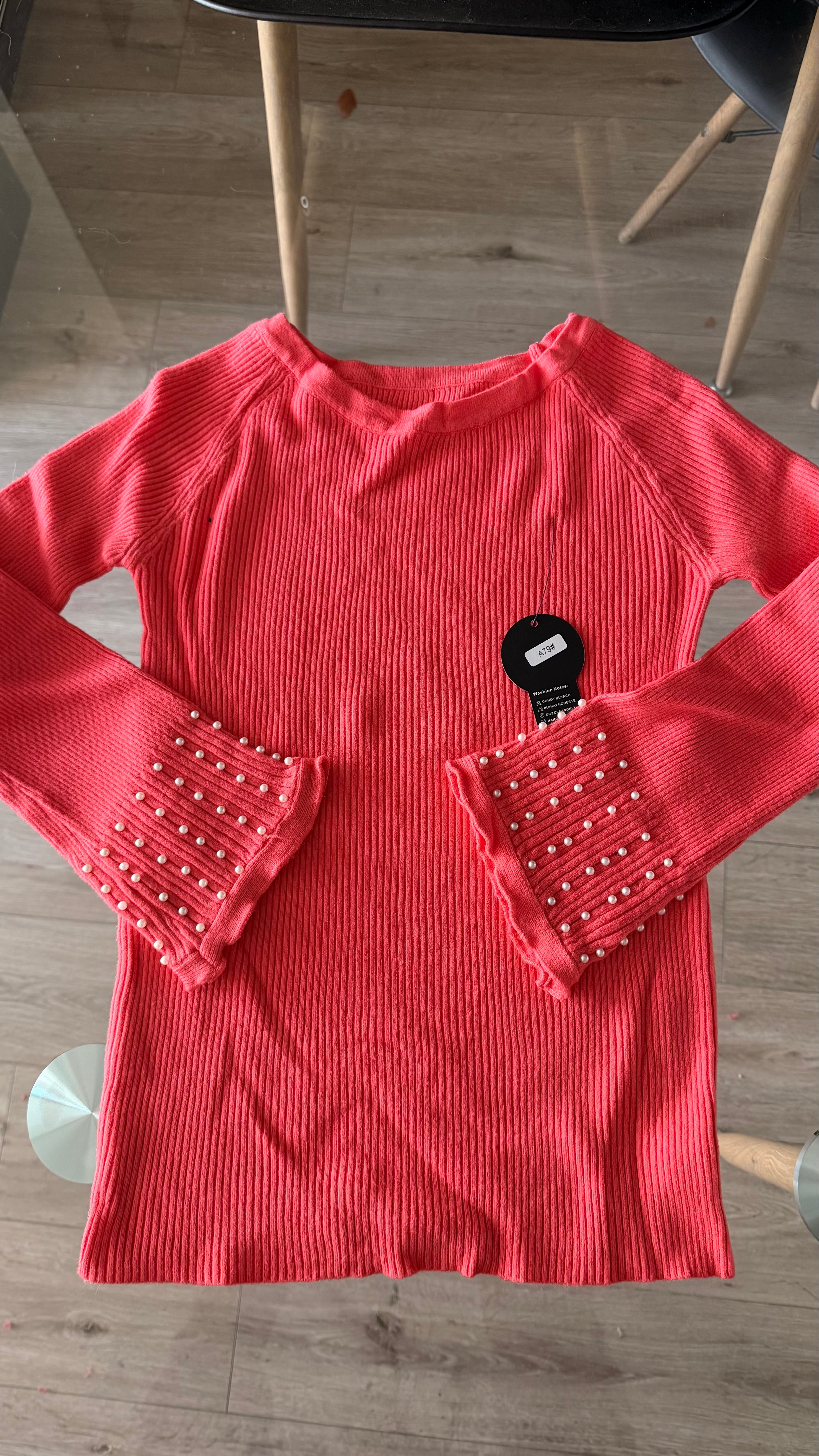 Blusa perlas