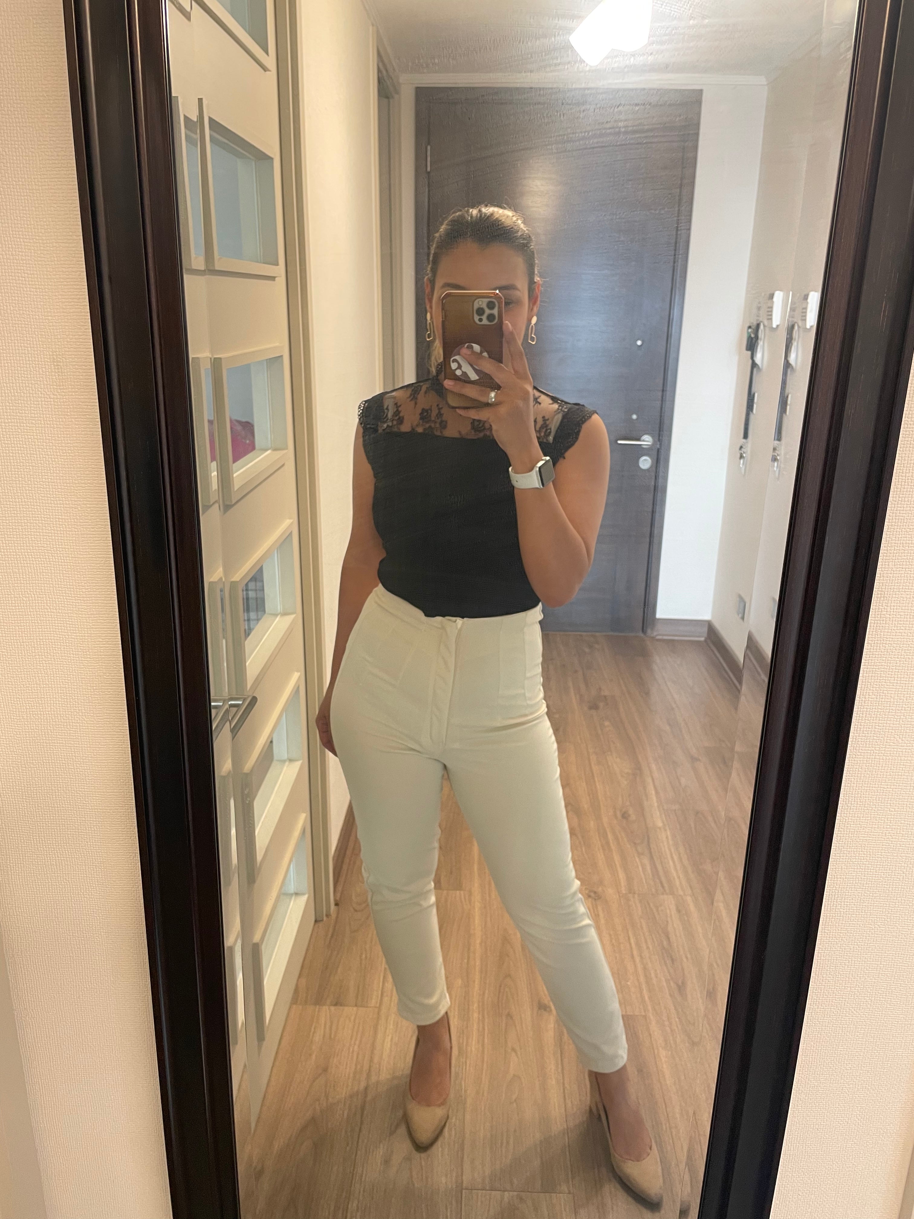 Pantalon con pinzas estilo zara nacional
