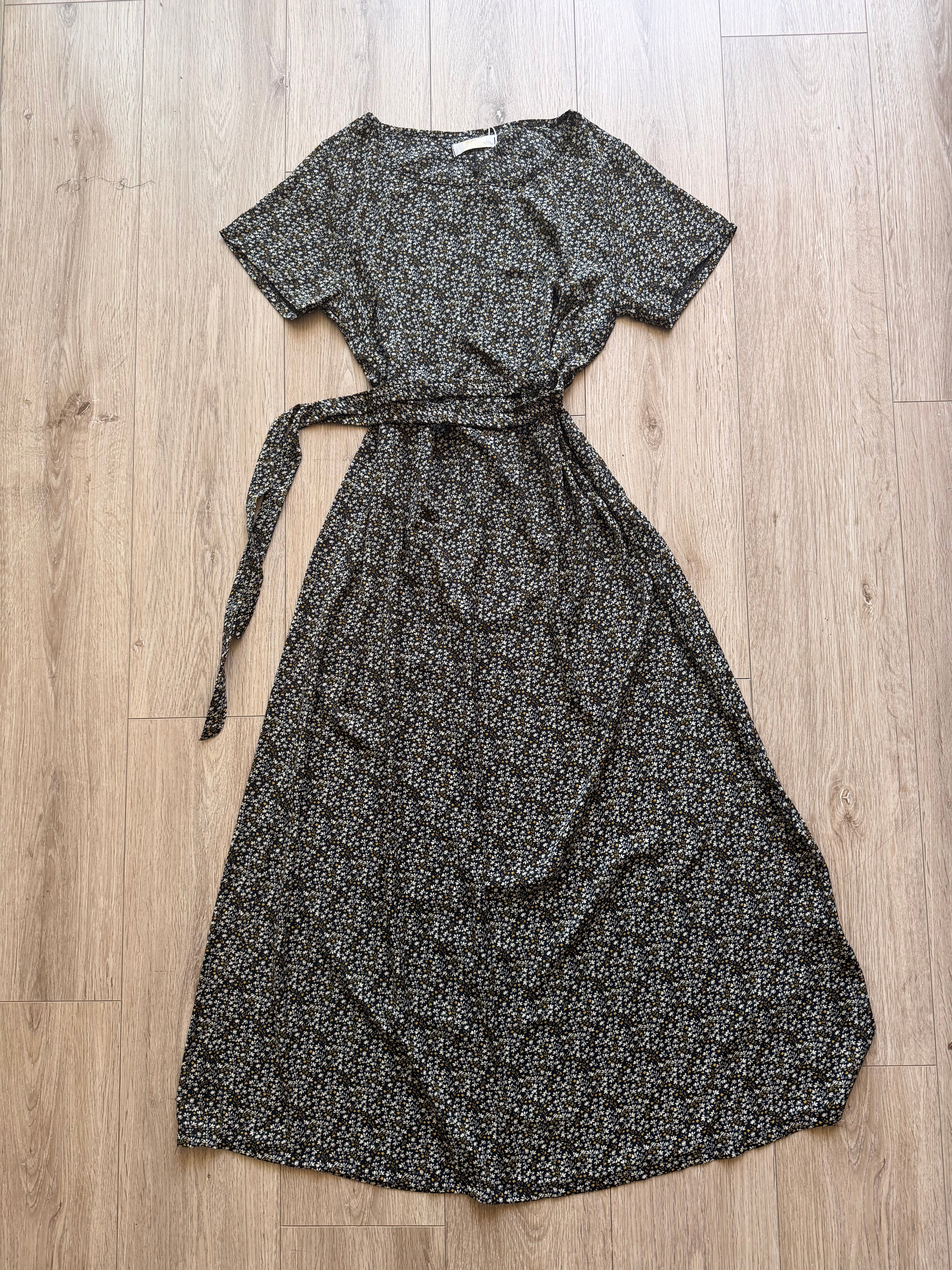 Vestido largo floreado