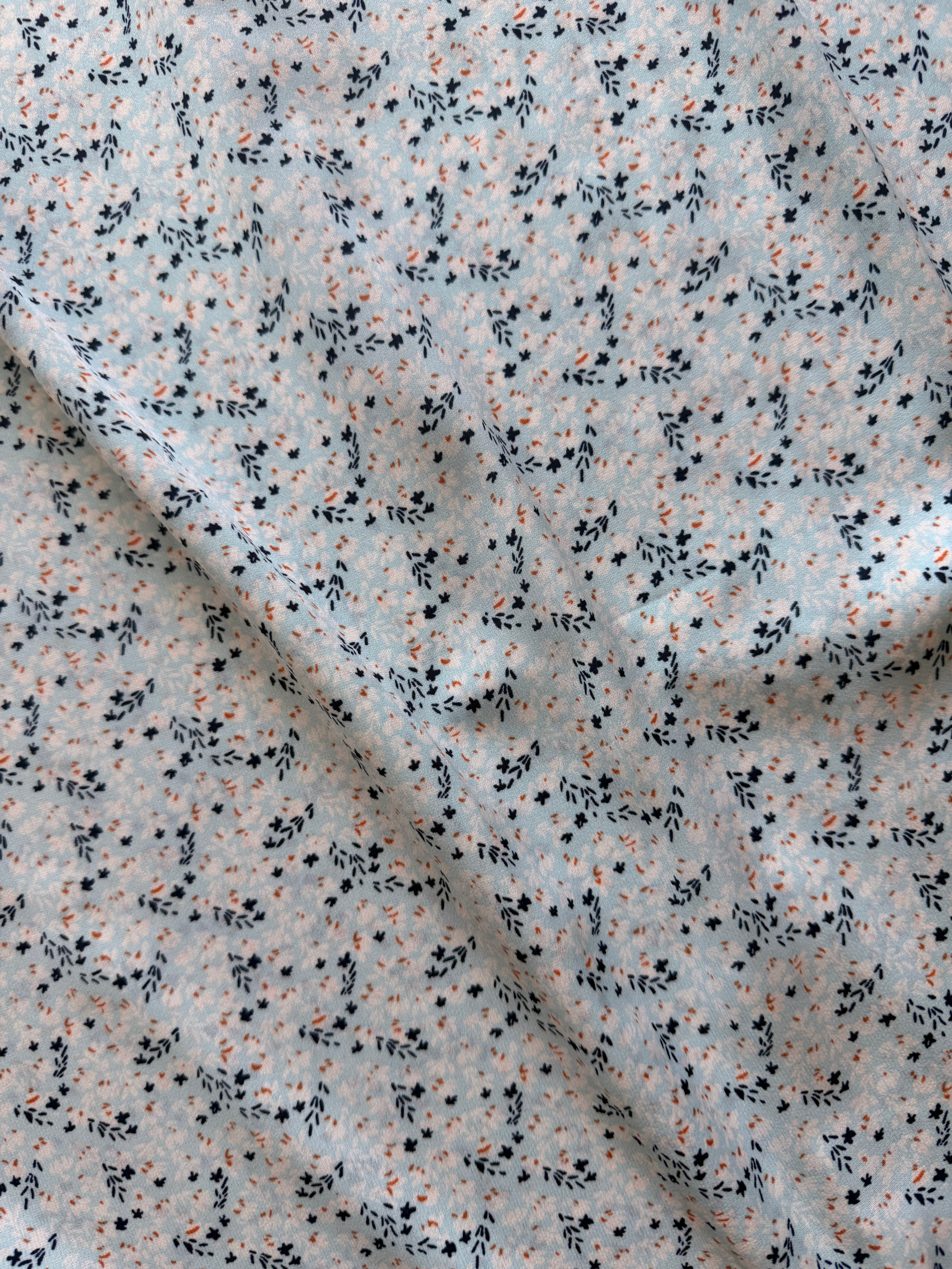 Vestido largo floreado