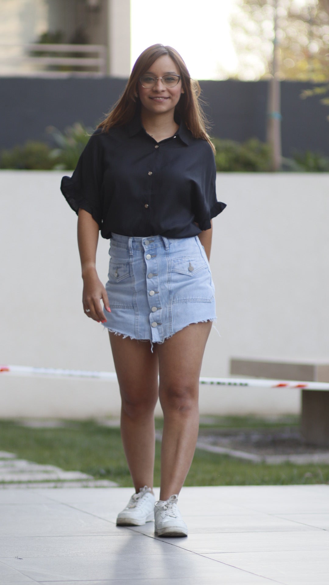 Faldashort jeans
