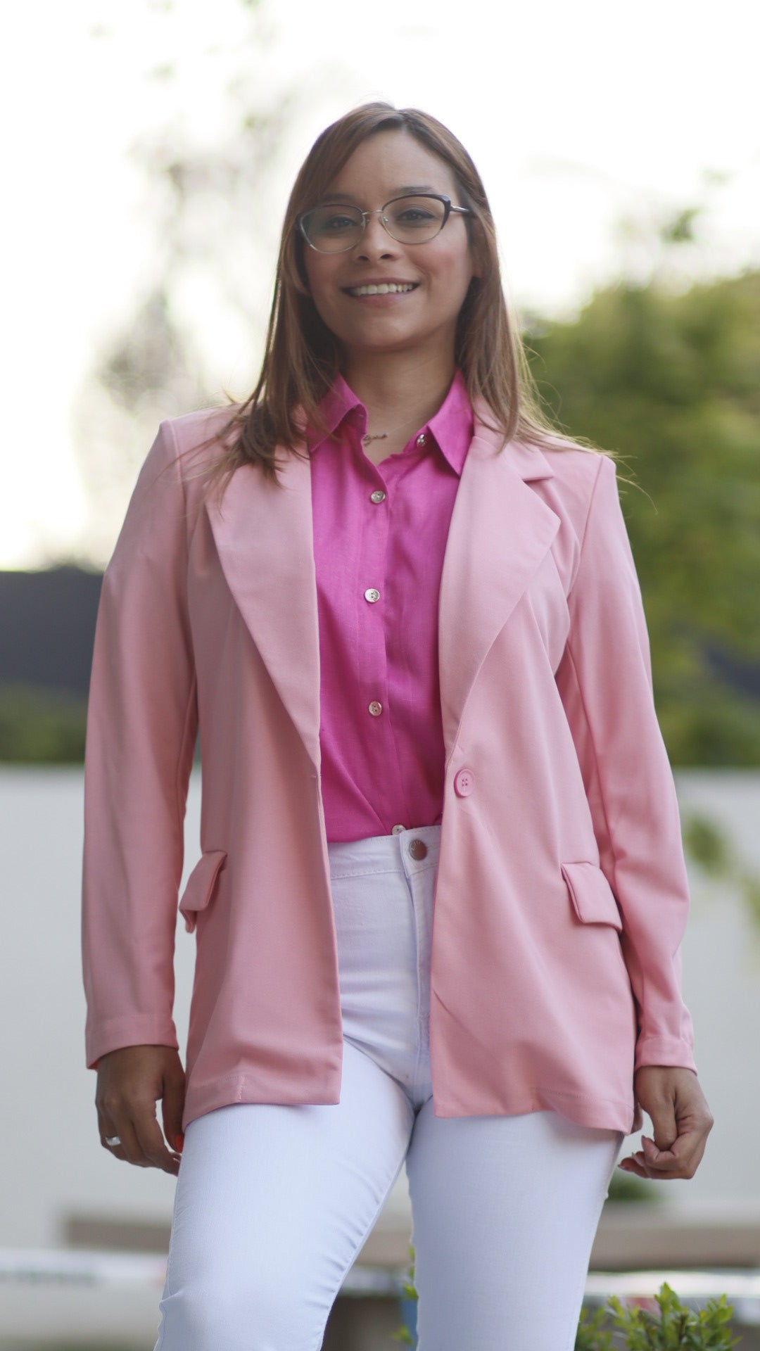 Blazer unicolor