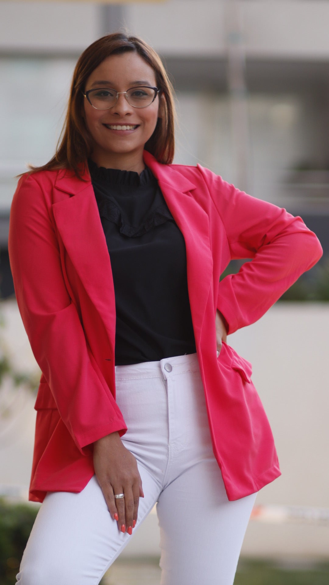 Blazer unicolor
