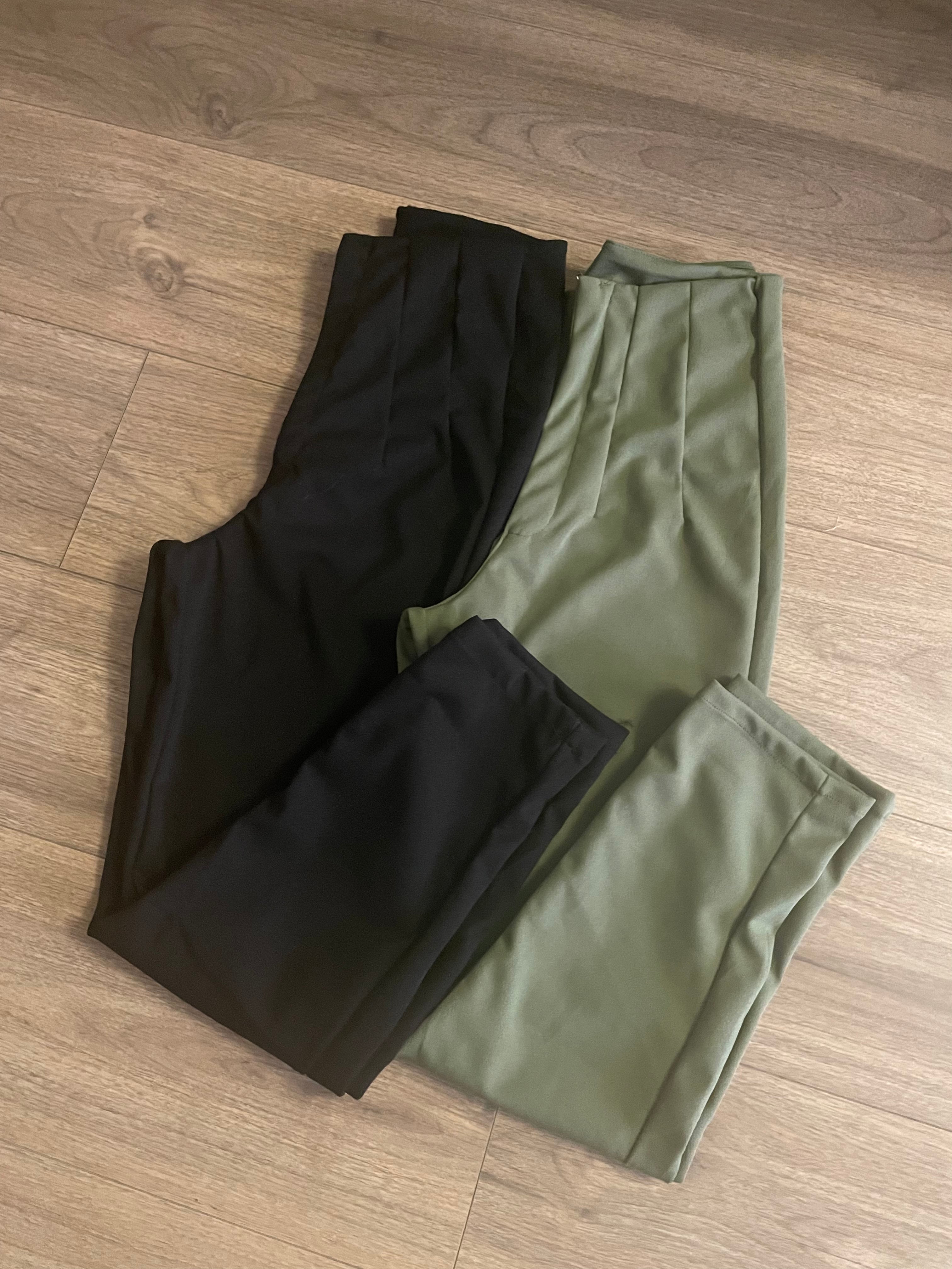 Pantalon con pinzas estilo zara nacional