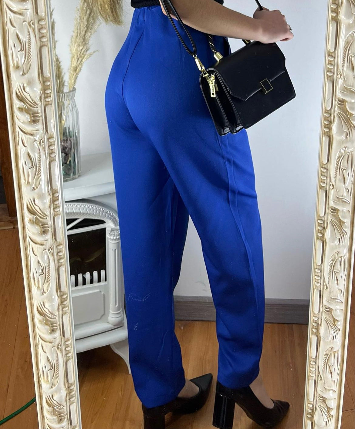 Pantalón pinzas estilo Zara