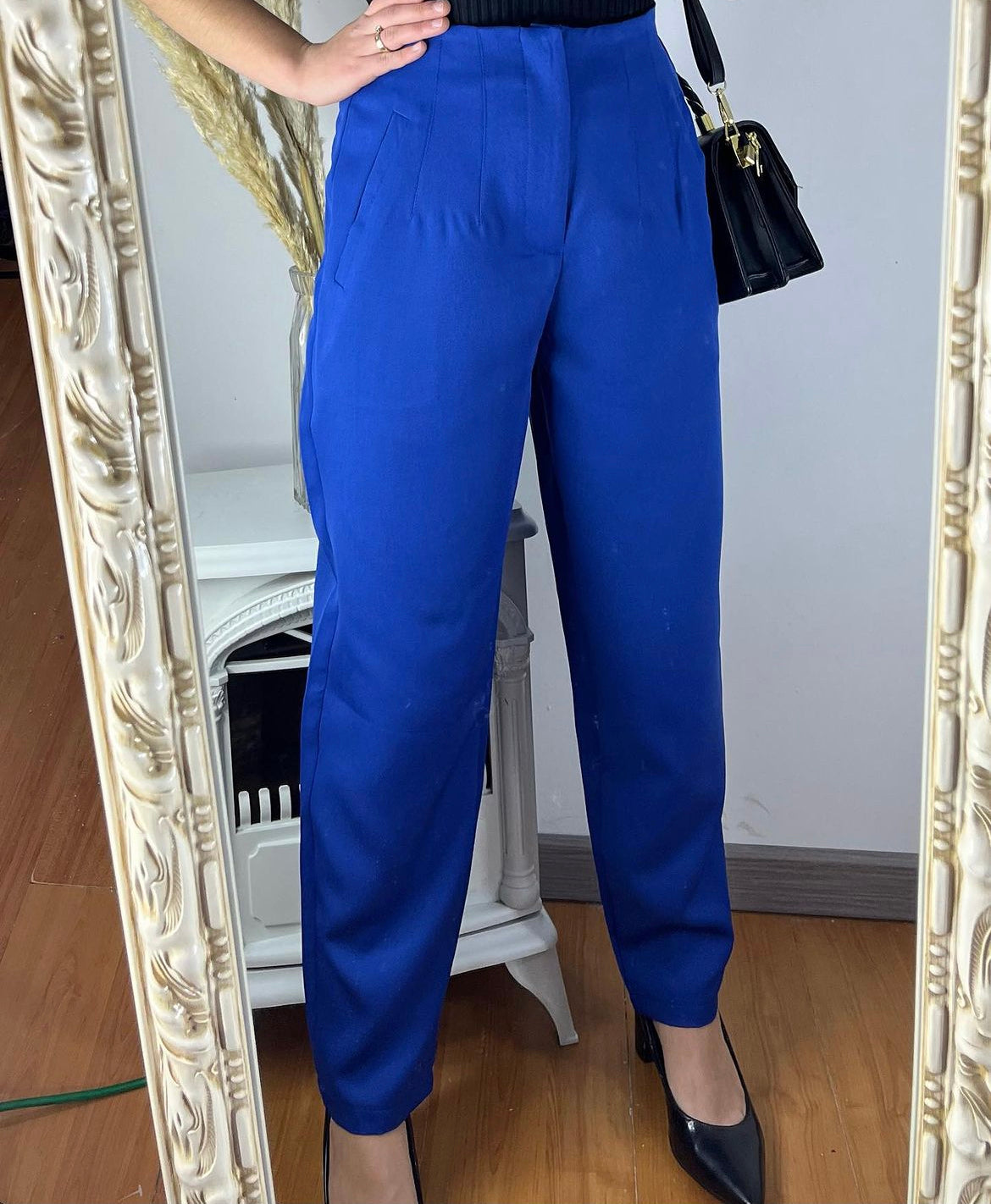 Pantalón pinzas estilo Zara