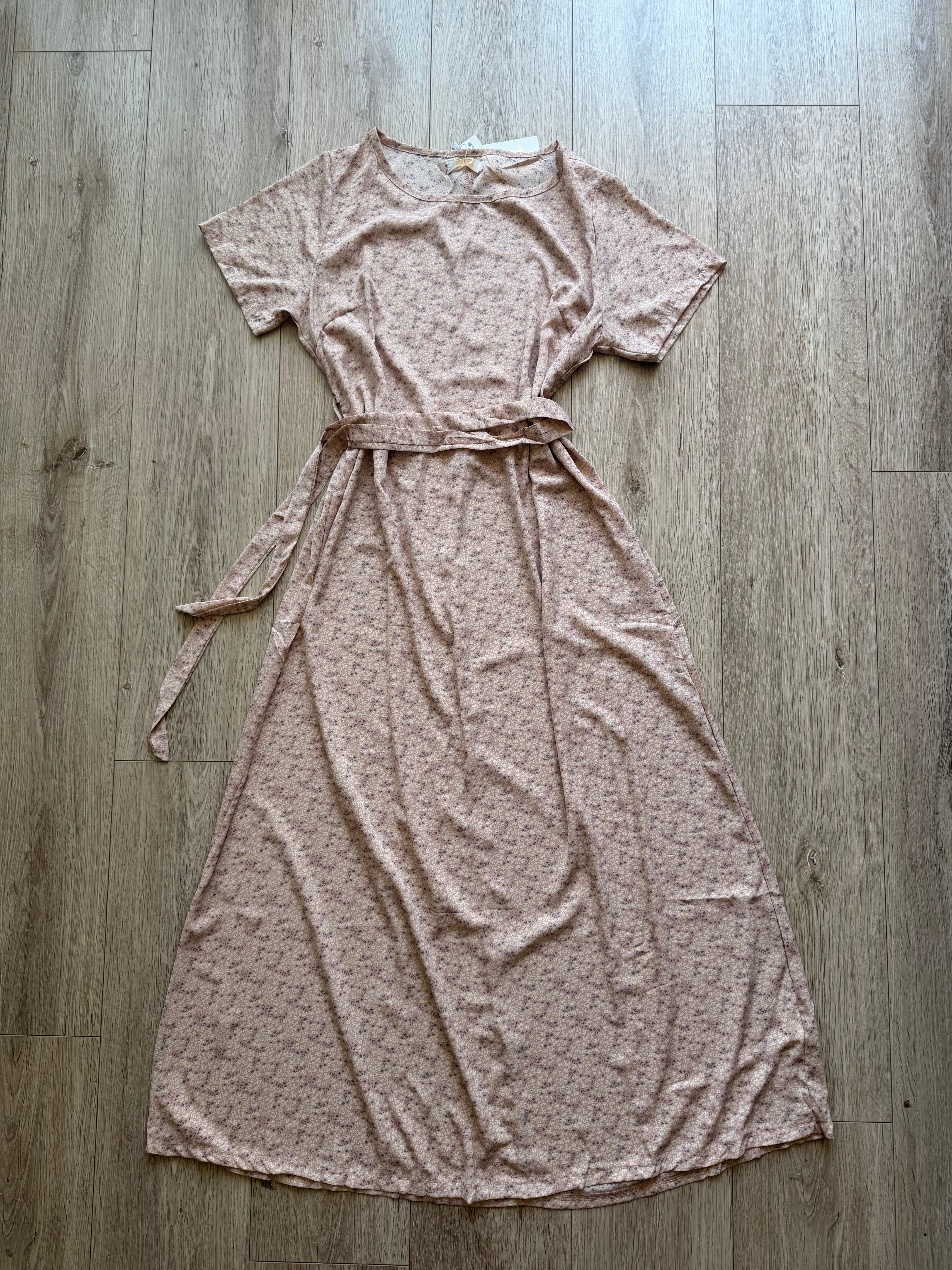 Vestido largo floreado