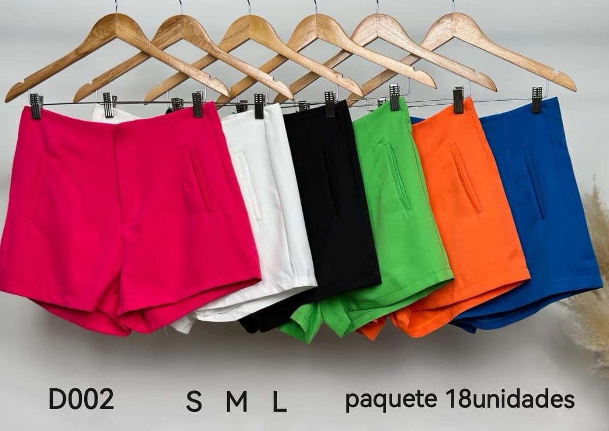 Short pinzas estilo zara