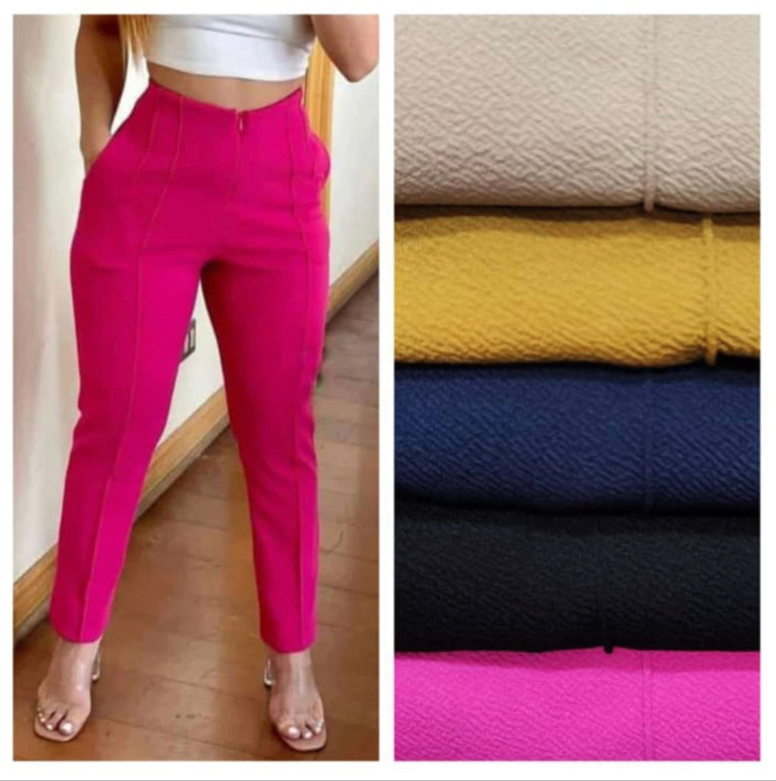 Pantalón pinzas Leslie