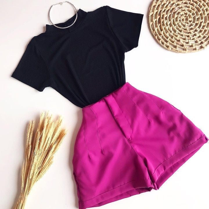 Short pinzas estilo zara
