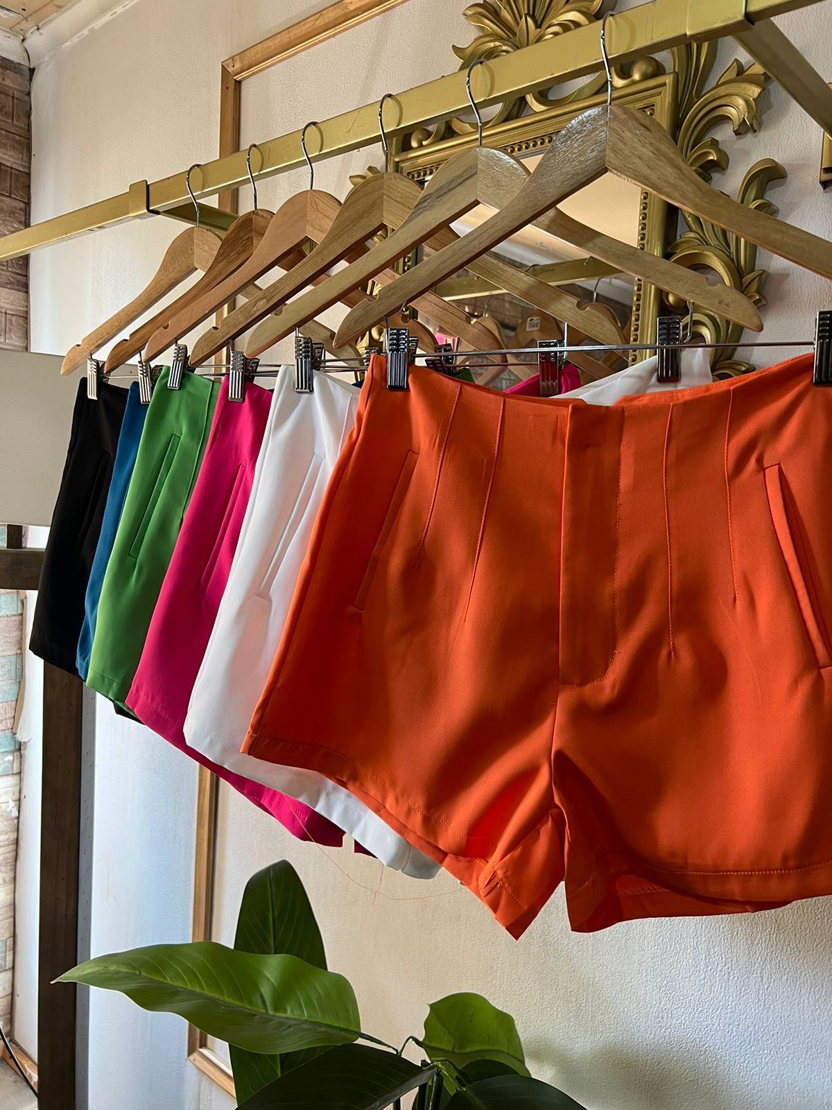 Short pinzas estilo zara