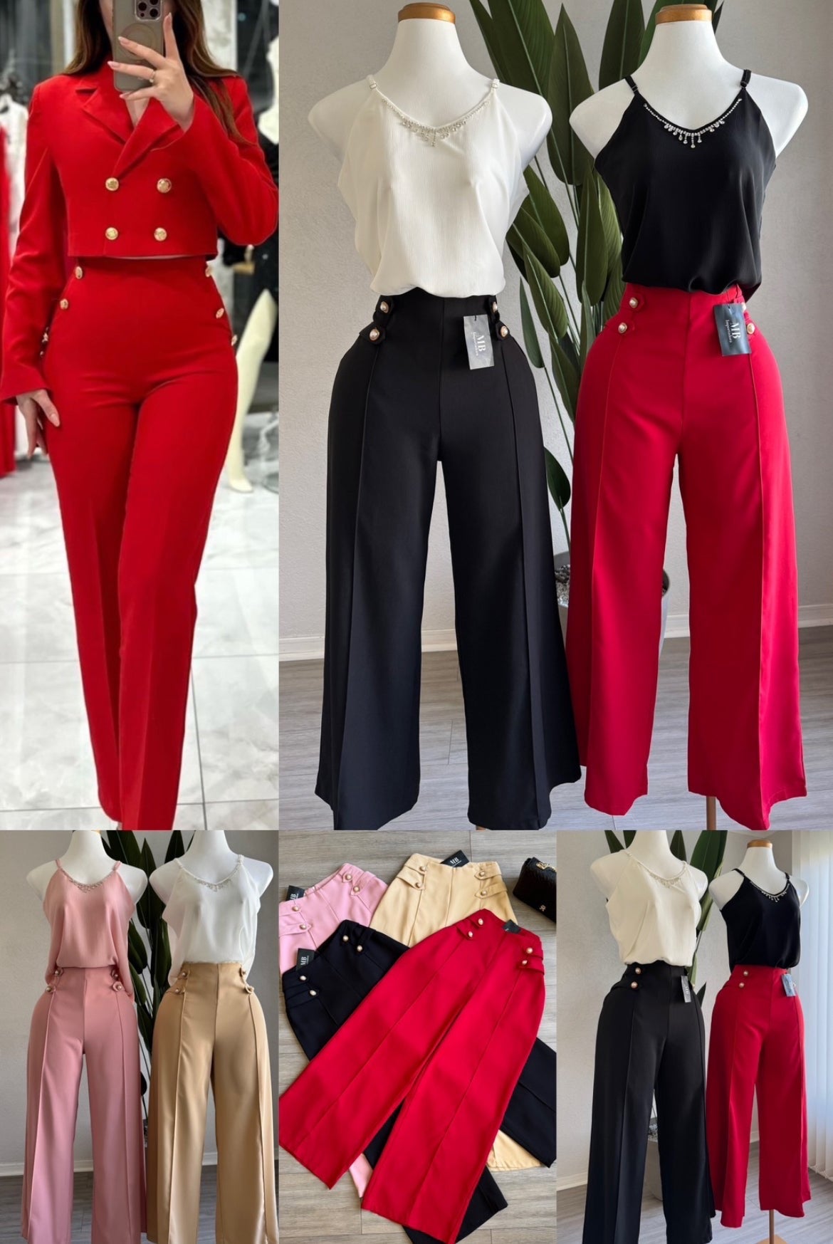 Pack 3 pantalones Lisa M
