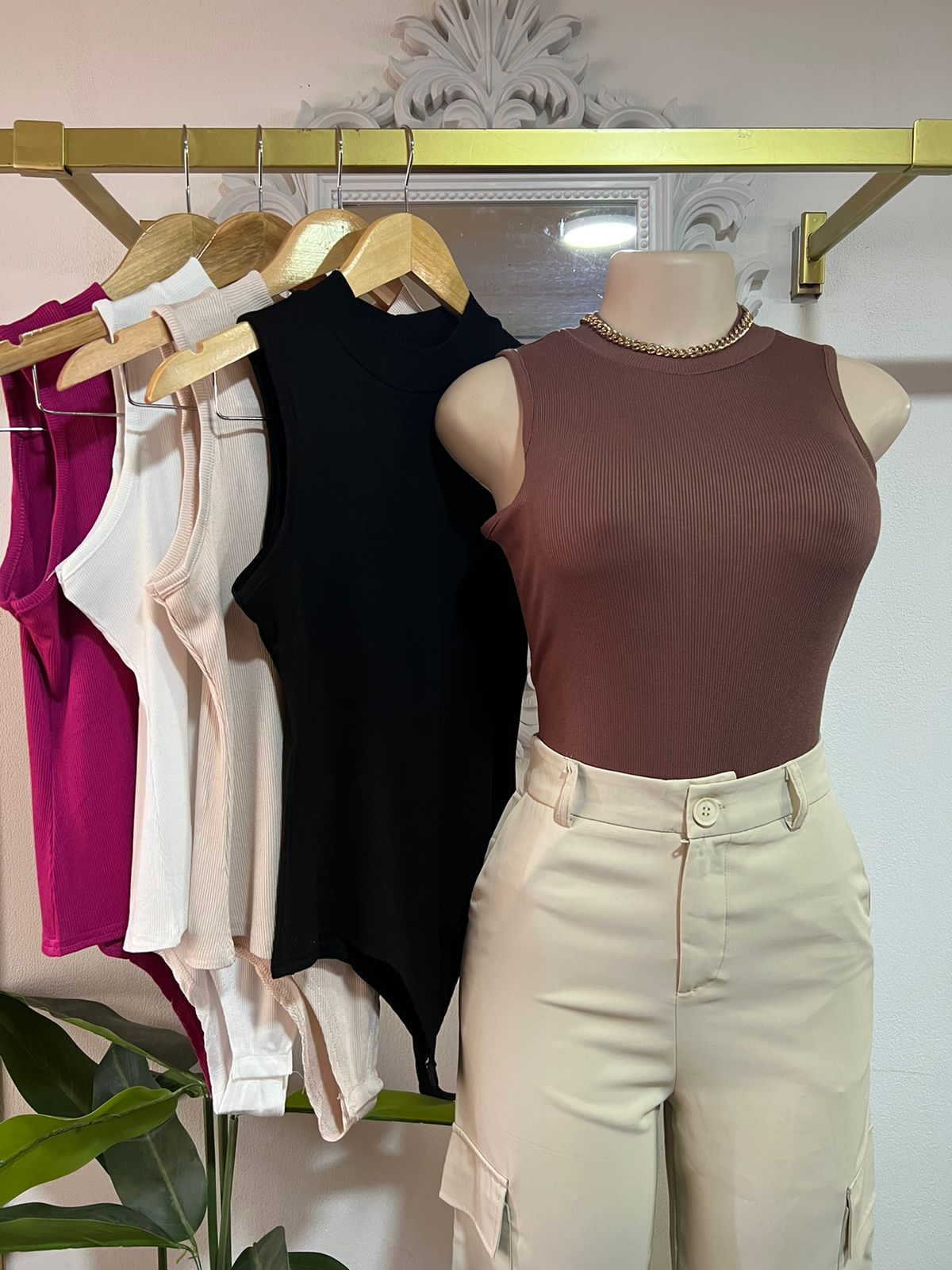 Body clásico Halter