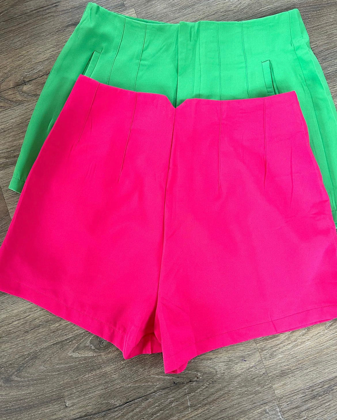 Short pinzas estilo zara