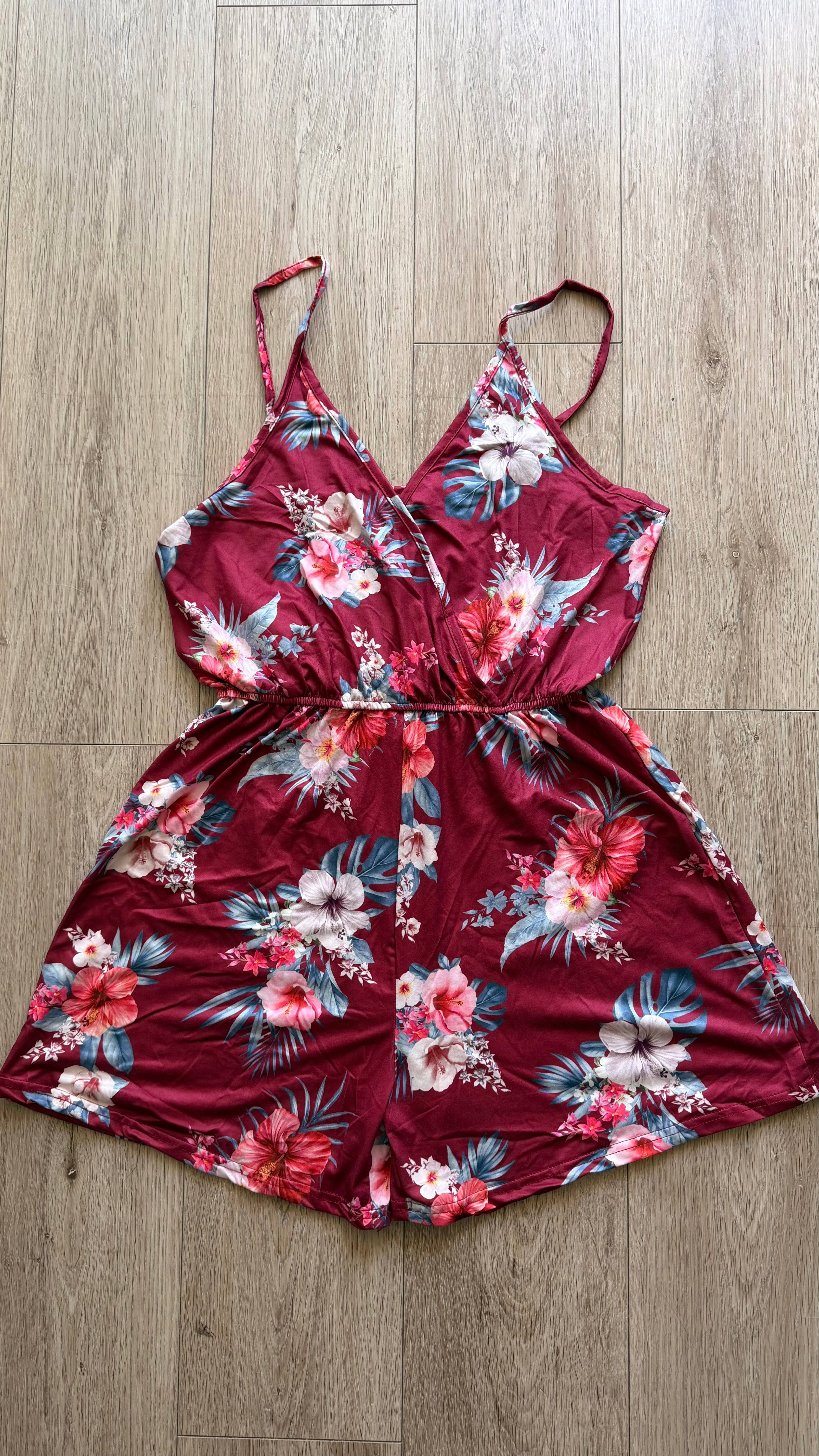 Enterito corto floral