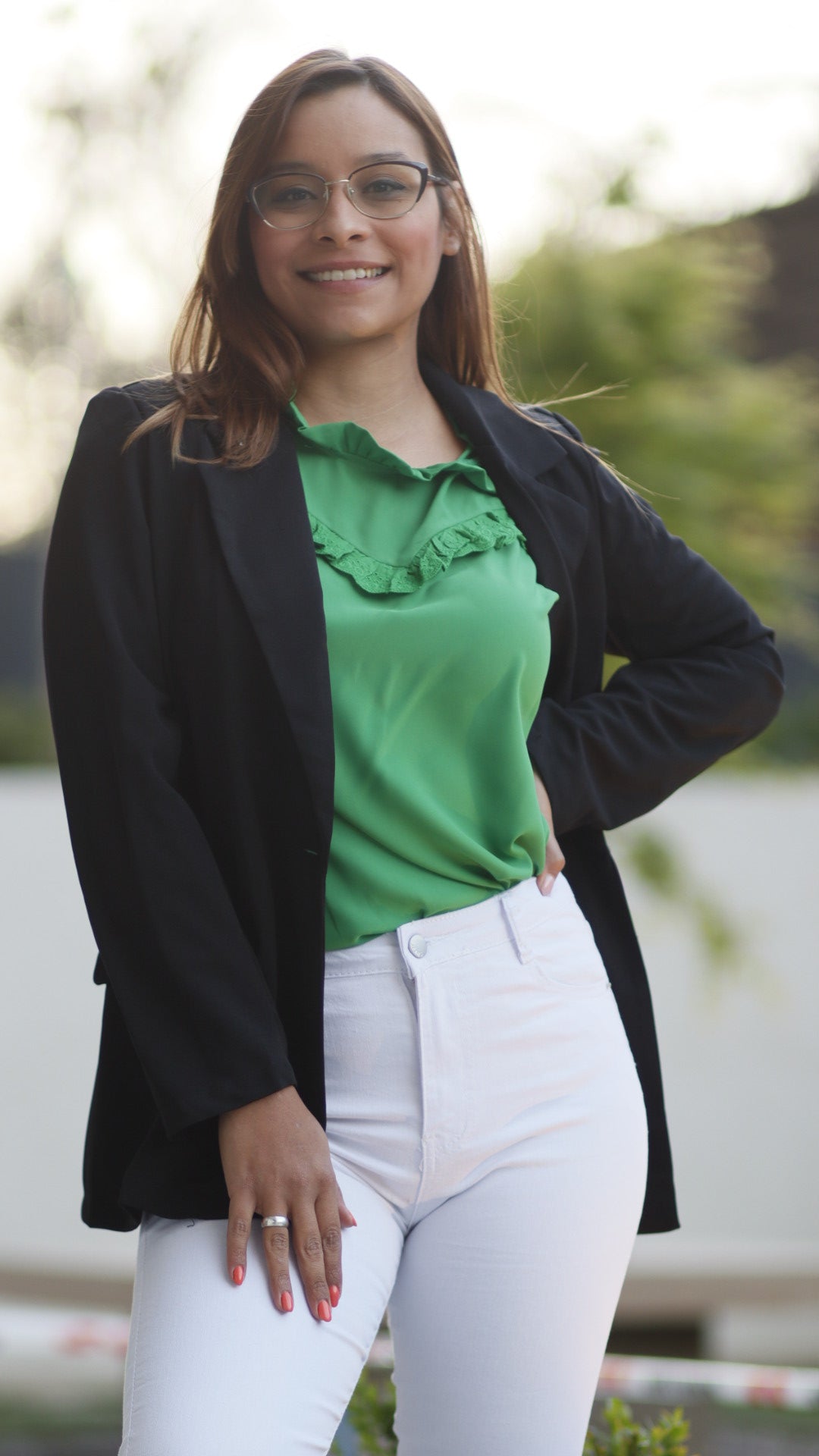 Blazer unicolor