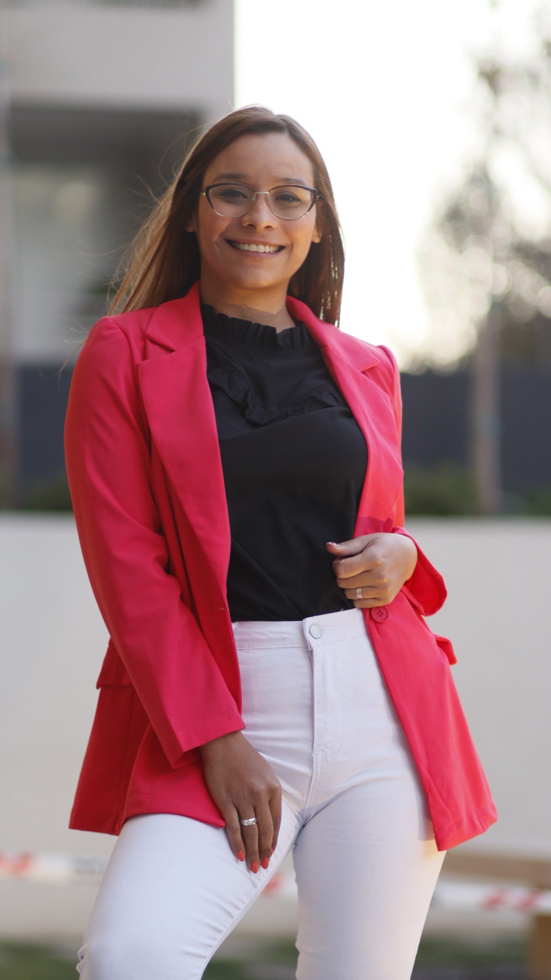 Blazer unicolor
